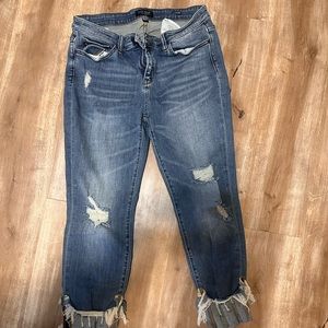 Judy blue cropped jeans